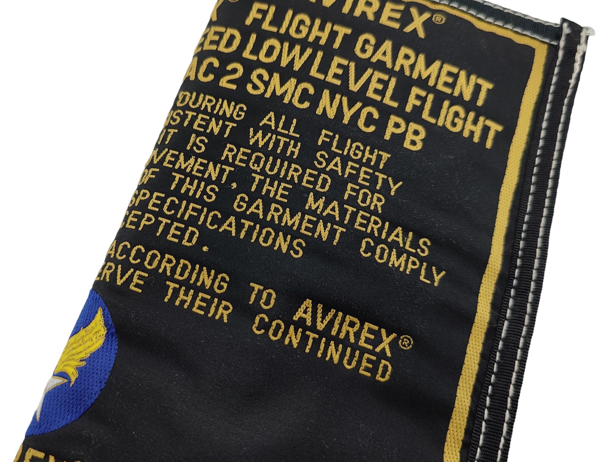 Avirex Avirex VTG Vintage Authentic Flight Garment Big Wallet Size ONE SIZE - 8 Thumbnail