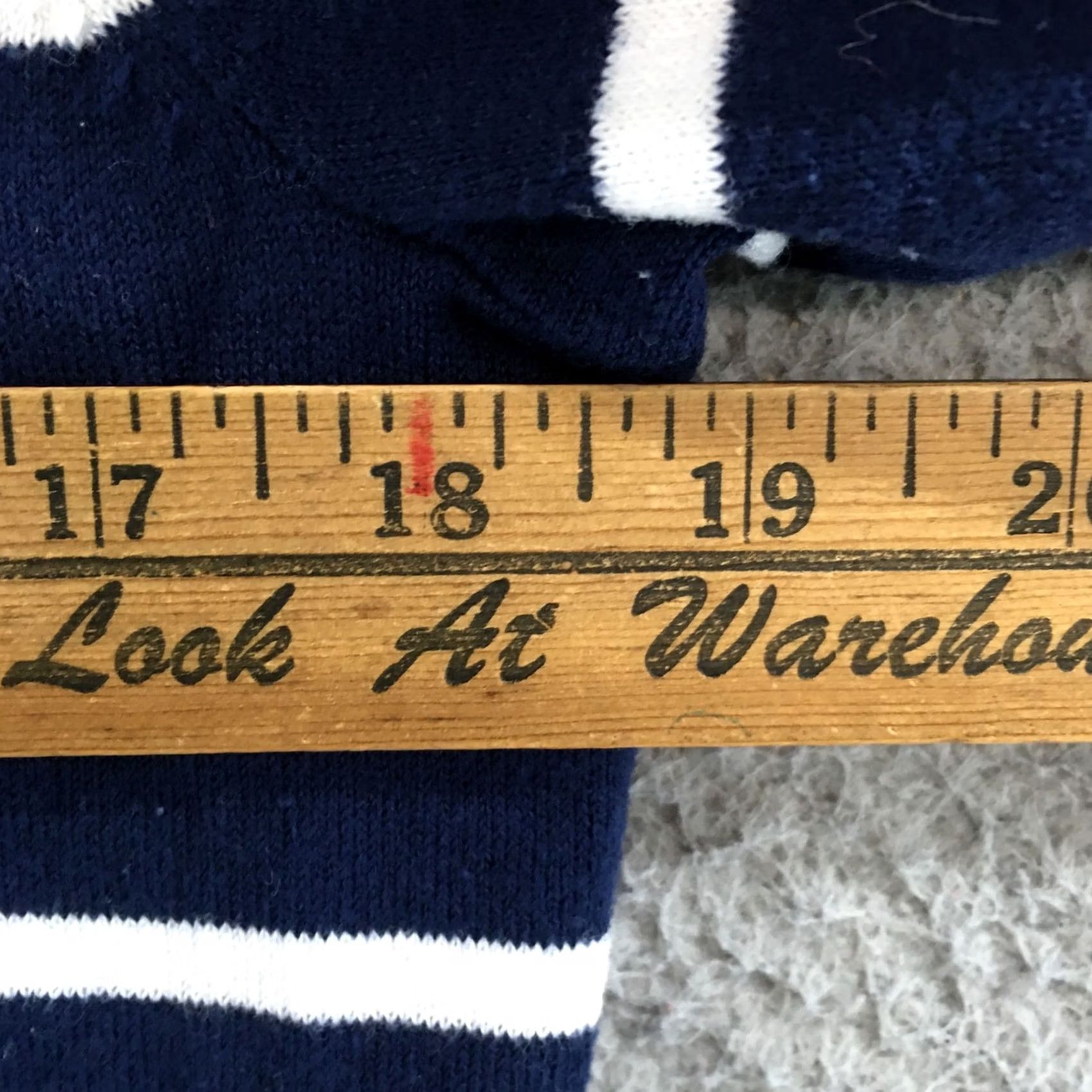 Nautica Nautica Sweater Womens M Navy Blue White Striped Crewneck Pullover Long Sleeve Size M / US 6-8 / IT 42-44 - 5 Thumbnail