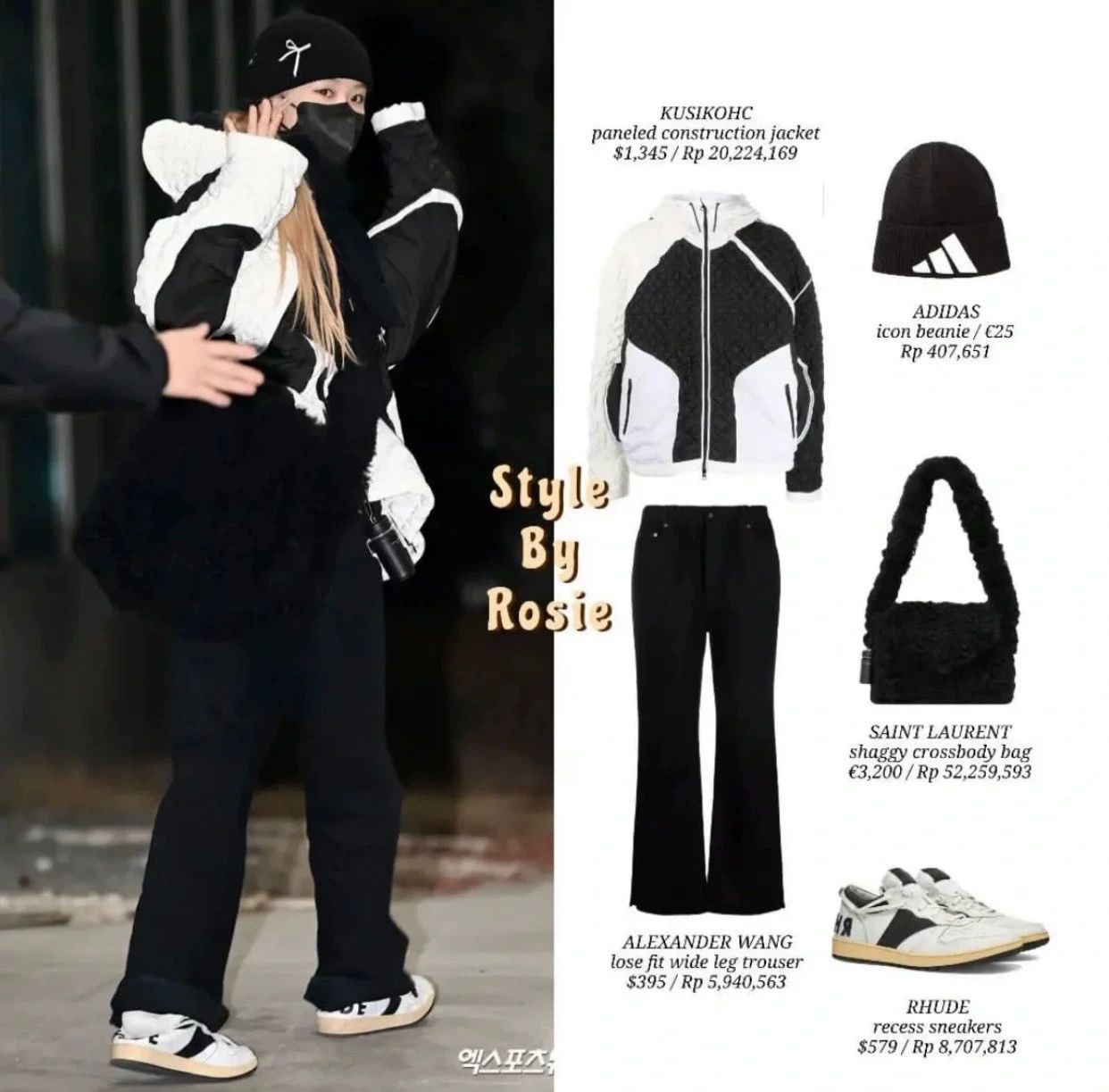 Kusikohc Kusikohc Black & White Irregular Pleated Decon Down Coat Size L / US 10 / IT 46 - 7 Thumbnail