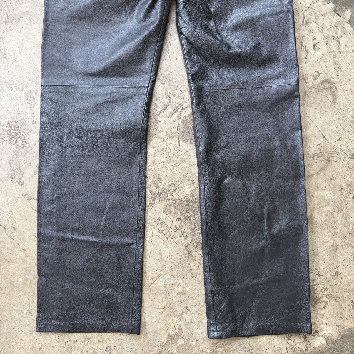 Diesel Diesel - Archive Leather Biker Pants Size US 30 / EU 46 - 6 Thumbnail