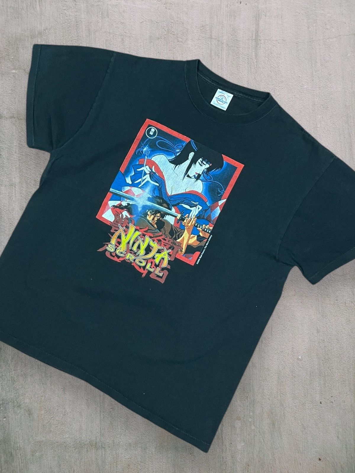 Vintage Ninja Scroll vintage anime t-shirt 2000 manga movie tee Size US L / EU 52-54 / 3 - 4 Thumbnail
