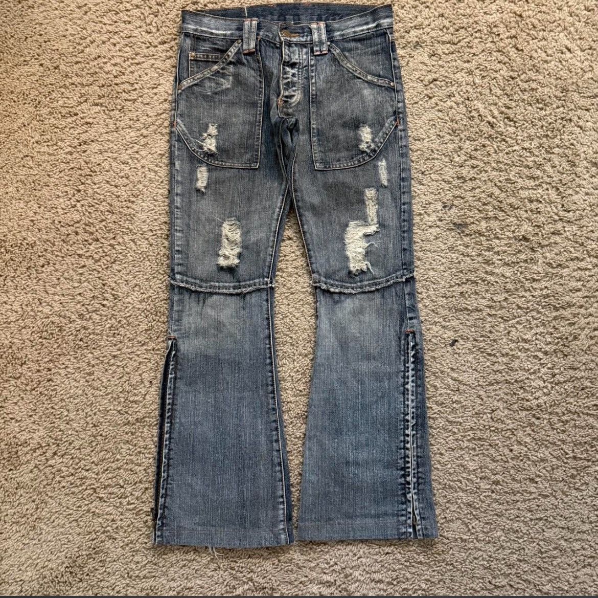 Tornado Mart Zipper Tornado mart flares Size US 28 / EU 44 - 1 Thumbnail