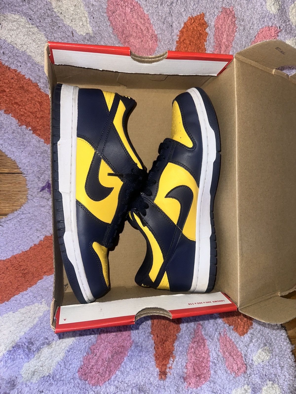 Nike Nike Dunk Low Michigan Size US 7 / EU 40 - 2 Thumbnail