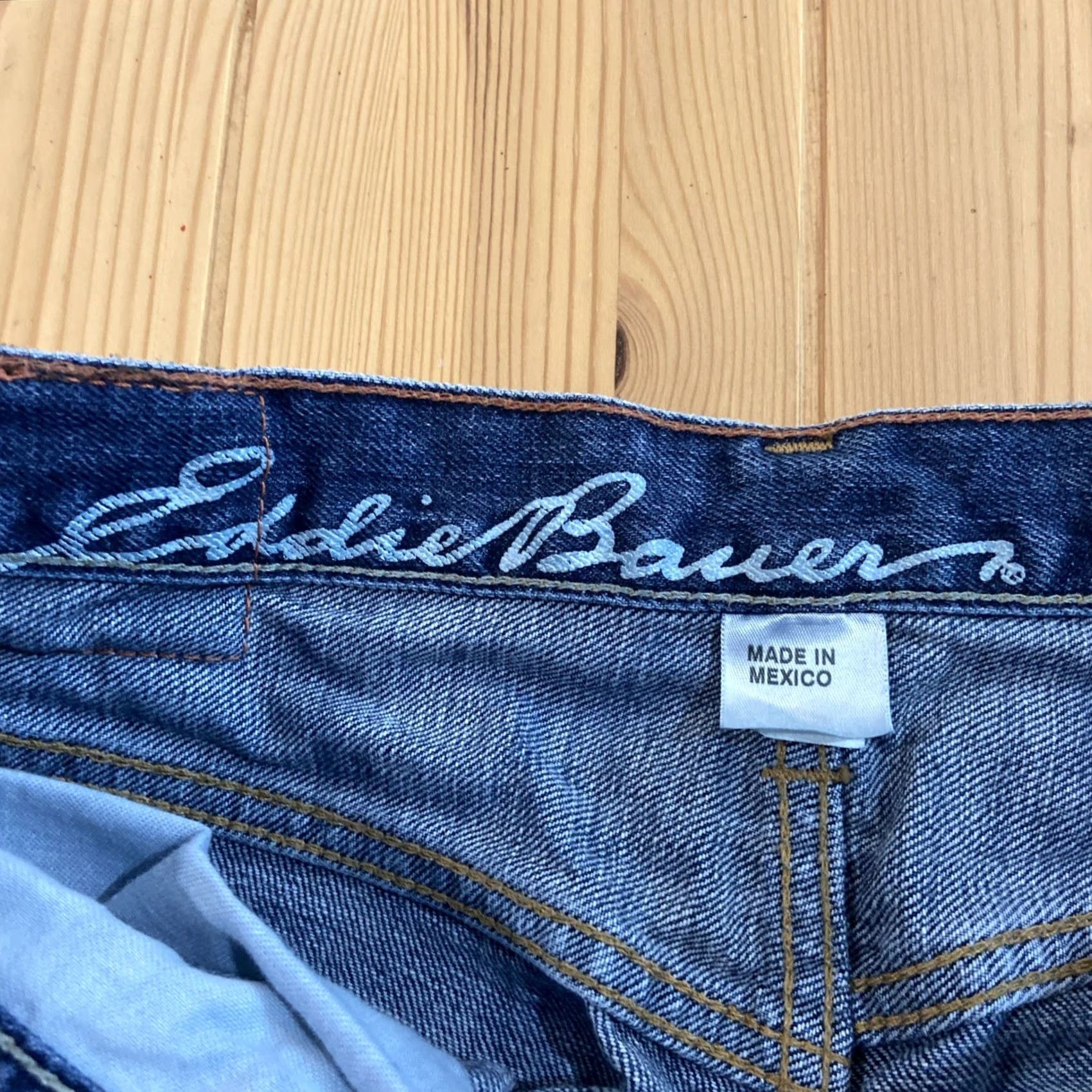 Eddie Bauer VINTAGE Eddie Bauer Classic Jeans Blue 33x32 Denim 5-Pocket Belt Loops Men's Regular Classic Fit USA Made Size US 33 - 4 Thumbnail