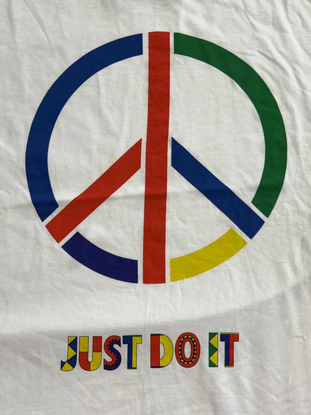 Nike Nike Urban Jungle T-shirt Just Do It Peace Sign M Size US M / EU 48-50 / 2 - 4 Thumbnail