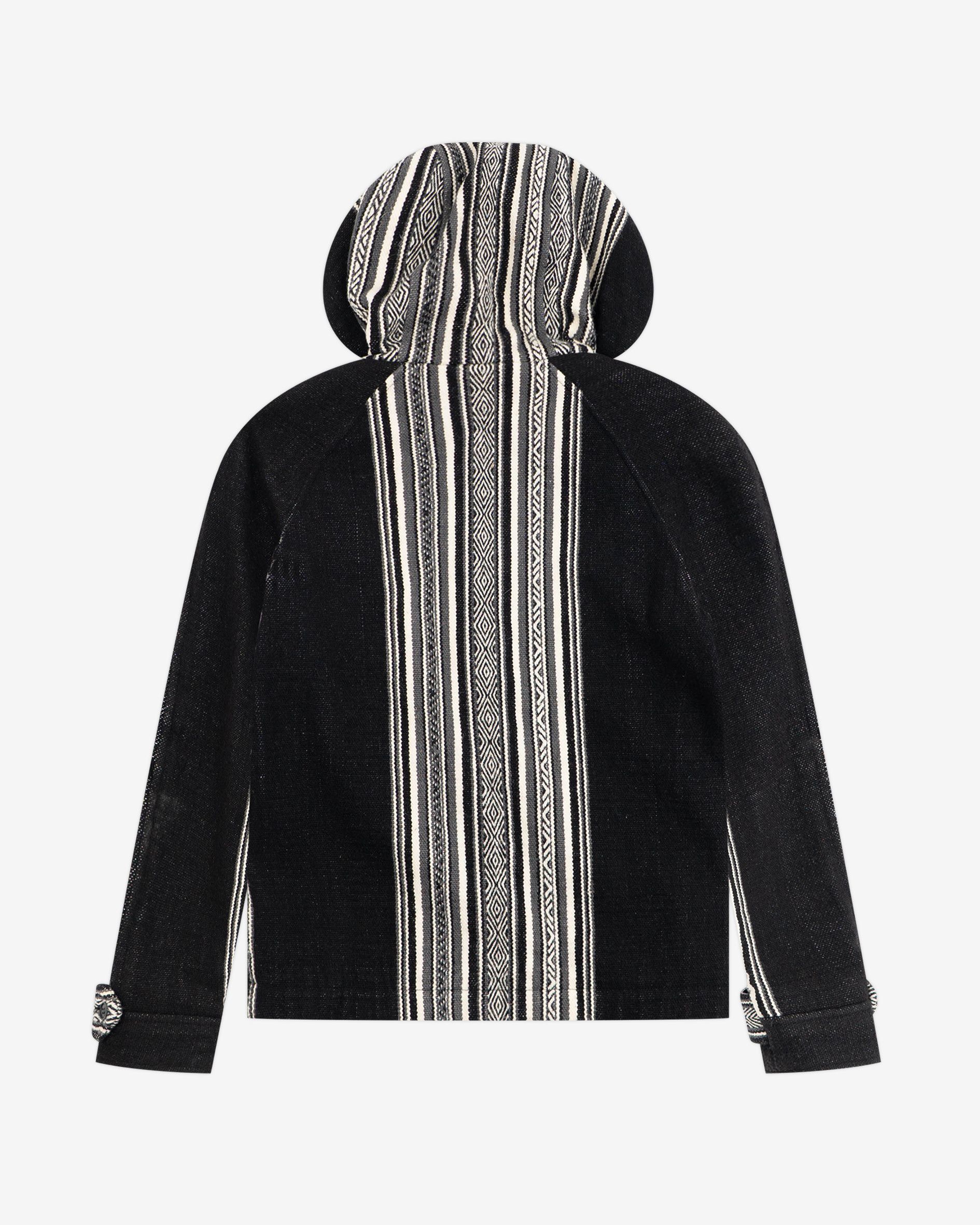 Saint Laurent Paris Black and White Baja Hooded Jacket (FW17) Size US S / EU 44-46 / 1 - 2 Thumbnail