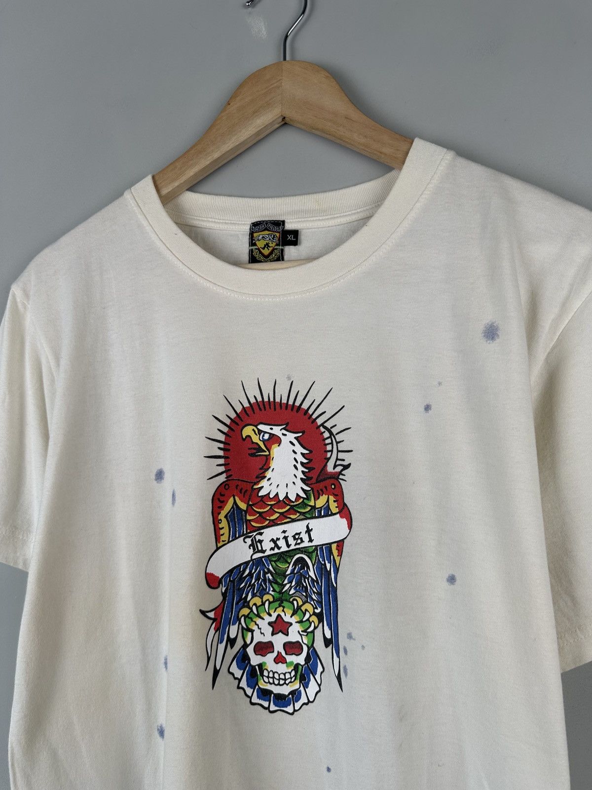Band Tees Y2k Vintage Exist Eagle Print Oversized Tee Size US XL / EU 56 / 4 - 3 Thumbnail