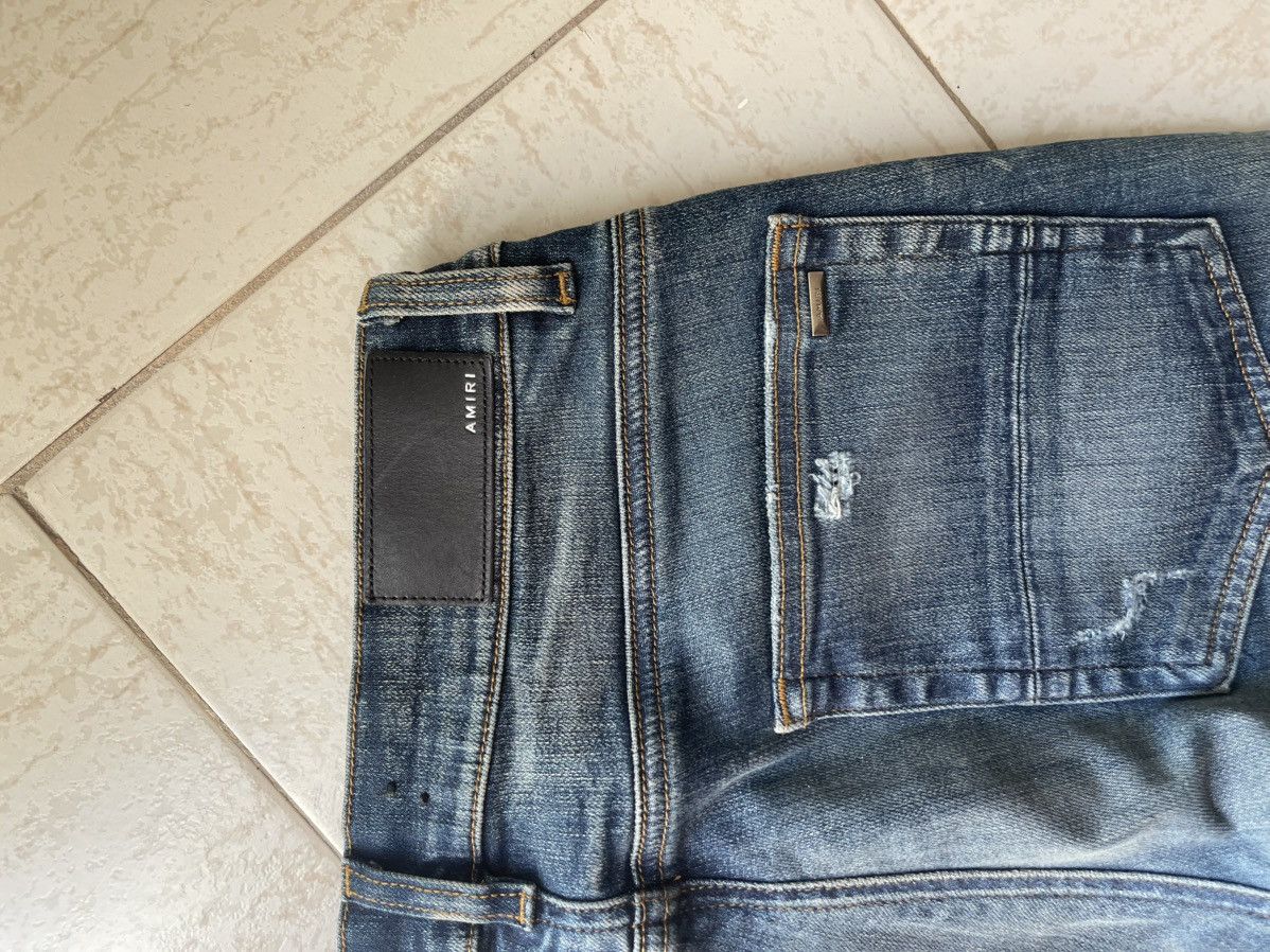 Amiri Mike amiri blue mx1 jeans Size US 31 - 3 Thumbnail