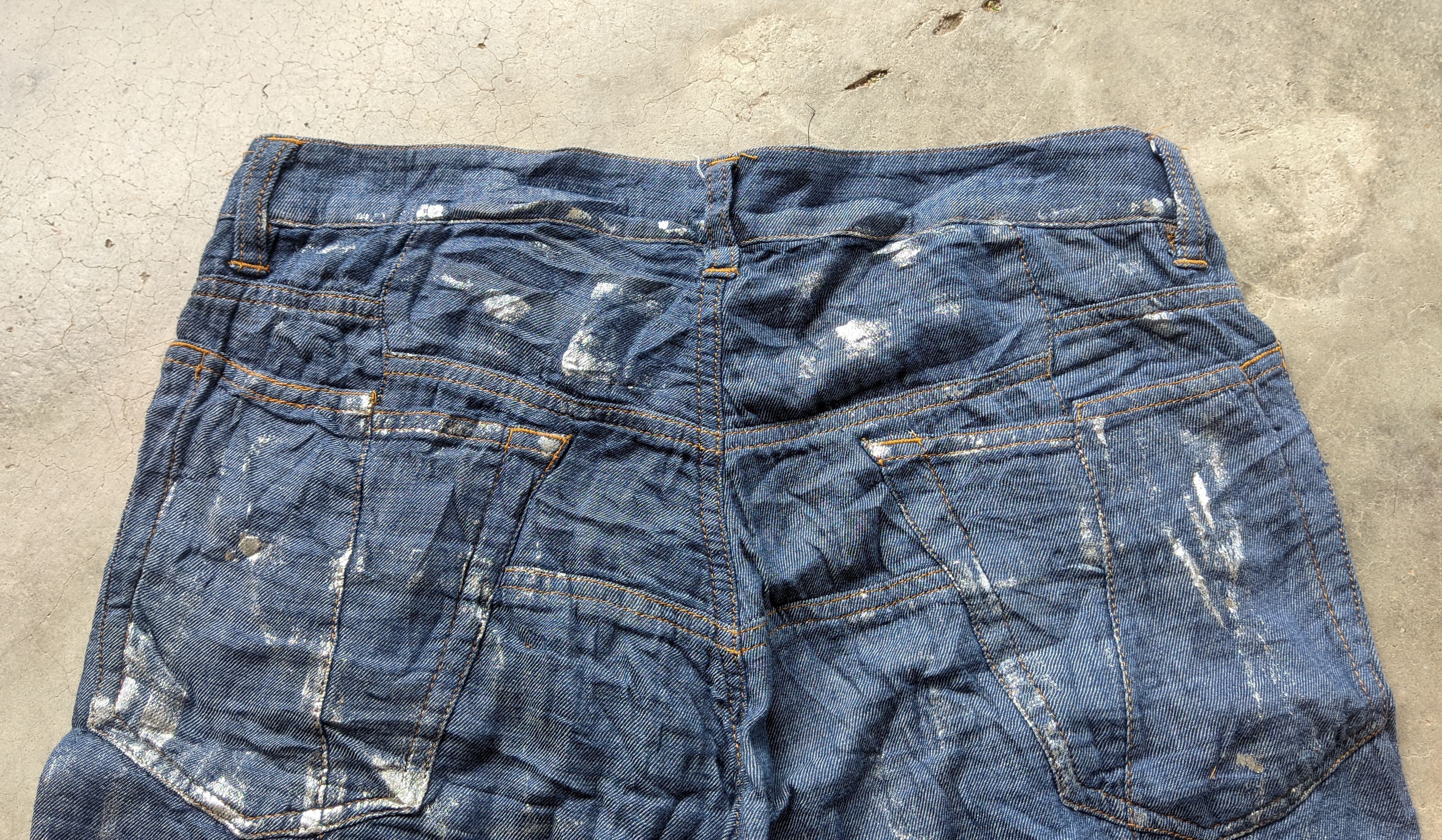 Designer × Zucca Zucca Soft Jeans Trashed Design Size US 30 / EU 46 - 6 Thumbnail