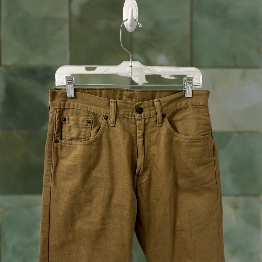Vintage Levi Strauss 505 Pants Mens 30x30 Brown Regular Fit Khaki Trousers Cotton Corduroy Jeans Shirt? Size US 30 / EU 46 - 1 Thumbnail