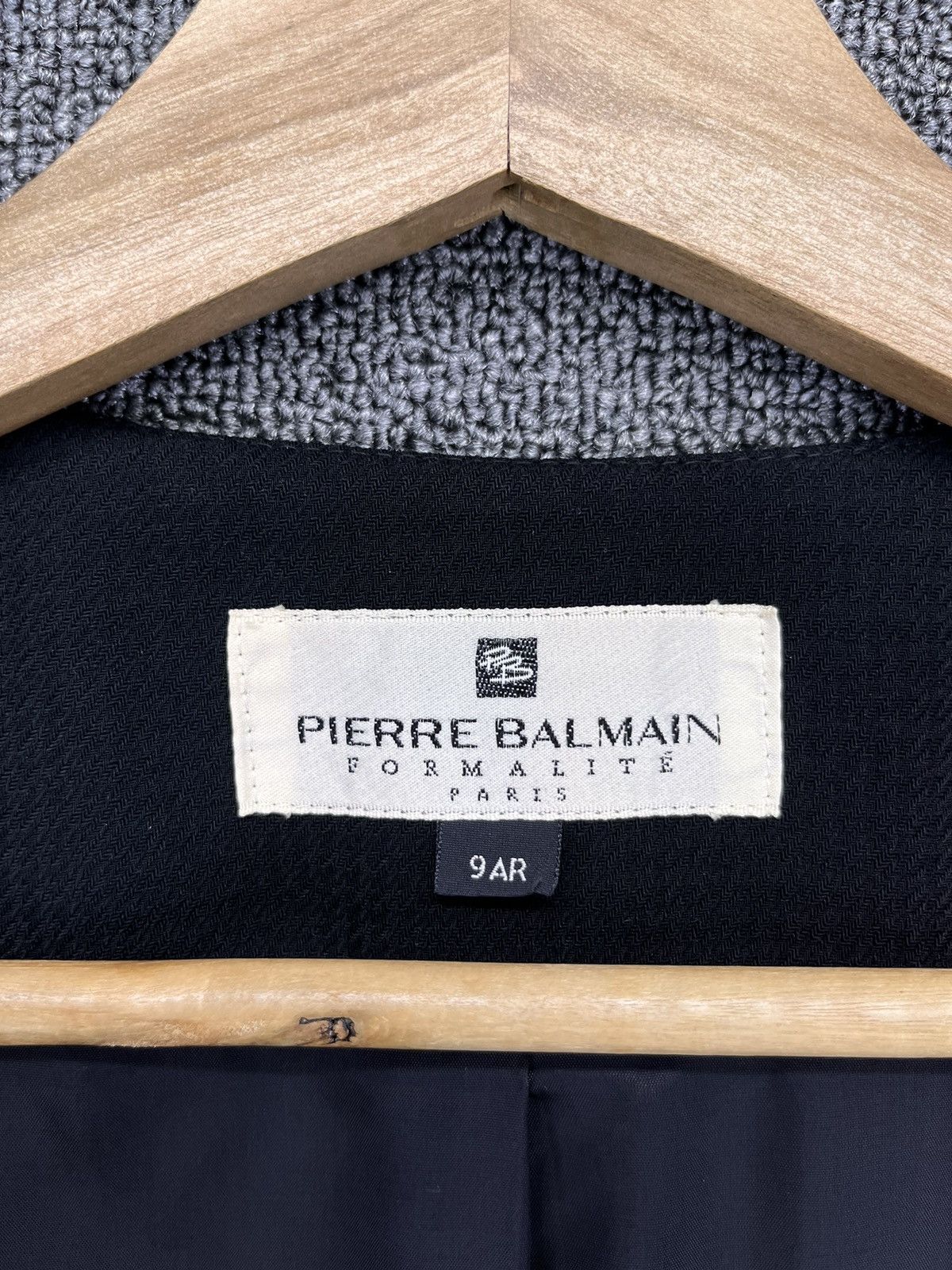 Pierre Balmain Vintage Pierre Balmain Formalite Paris Blazer Coat Jacket Size M / US 6-8 / IT 42-44 - 7 Thumbnail