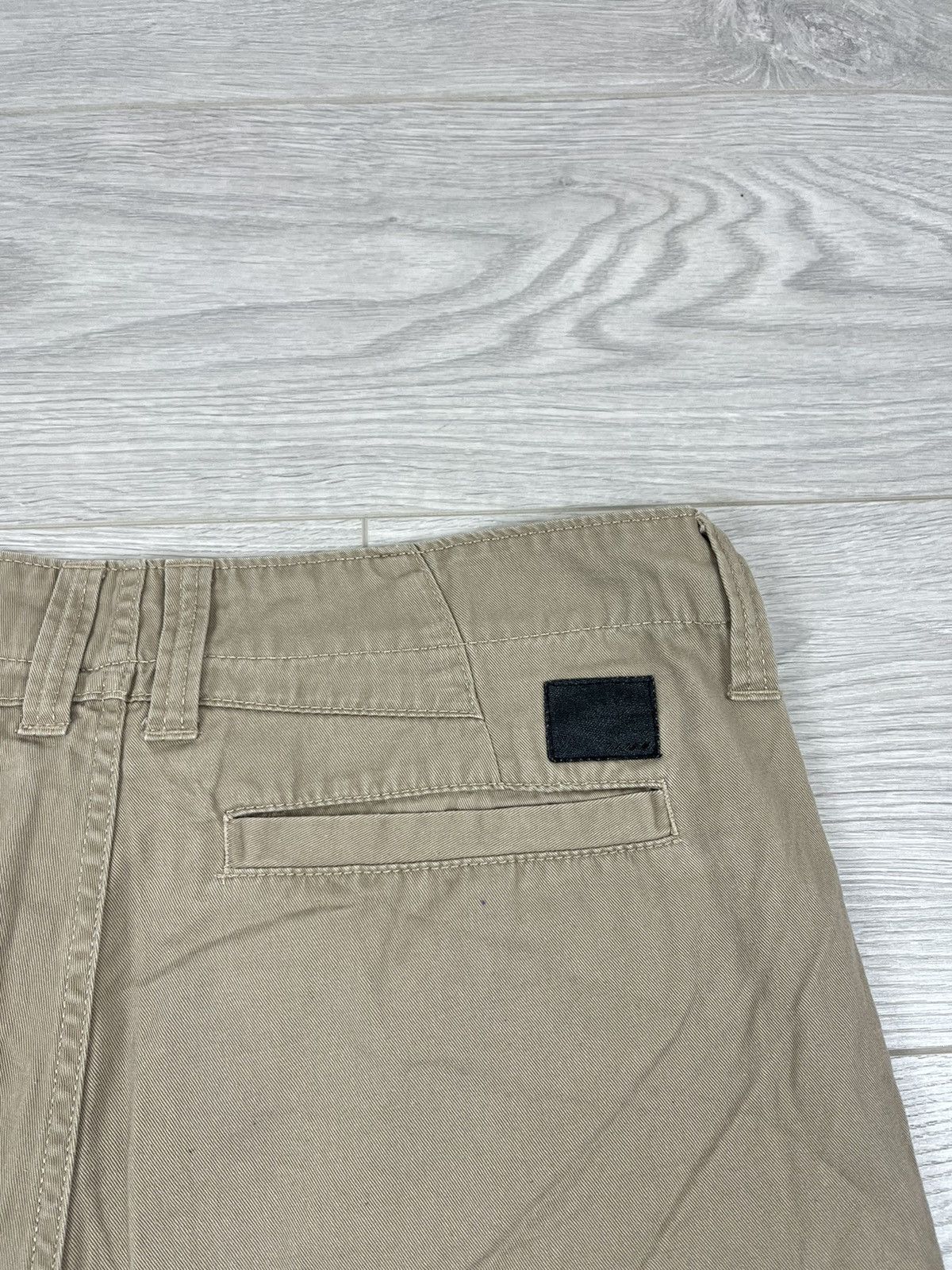 Oakley Oakley Logo Beige Cotton Shorts Size US 32 / EU 48 - 9 Thumbnail