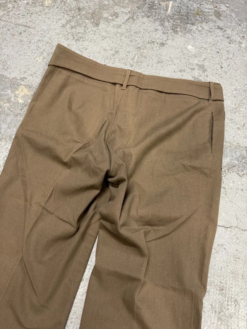 Gucci × Vintage SS2010 Gucci Bamboo Buckle Tailored Pants Size 28" / US 6 / IT 42 - 6 Thumbnail