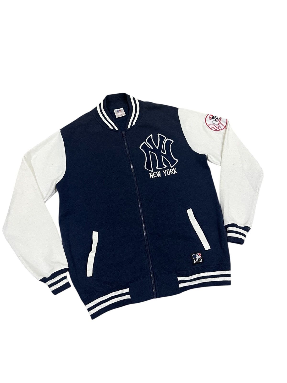 New York Yankees VINTAGE NEW YORK YANKEES MLB VARSITY JACKET Size US L / EU 52-54 / 3 - 2 Thumbnail