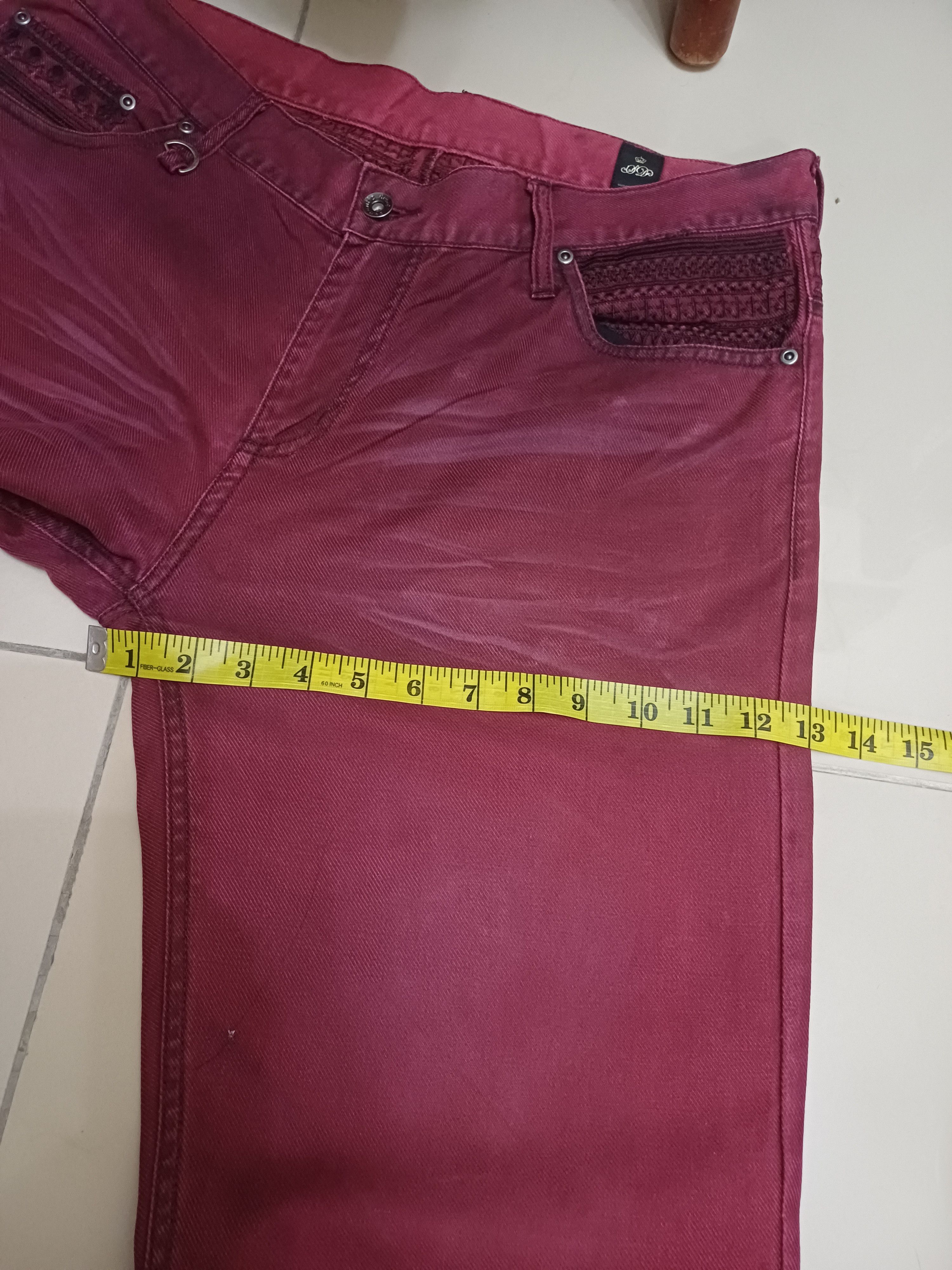 semanticdesign Superb red colour & skull embroidery design jeans 🔥🔥🔥 Size US 36 / EU 52 - 16 Thumbnail