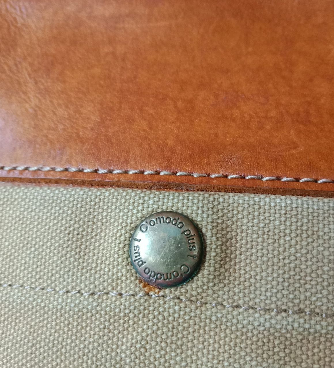 Leather × Vintage Vintage C'omodo + plus t Leather Crosbody Bag Size ONE SIZE - 5 Thumbnail