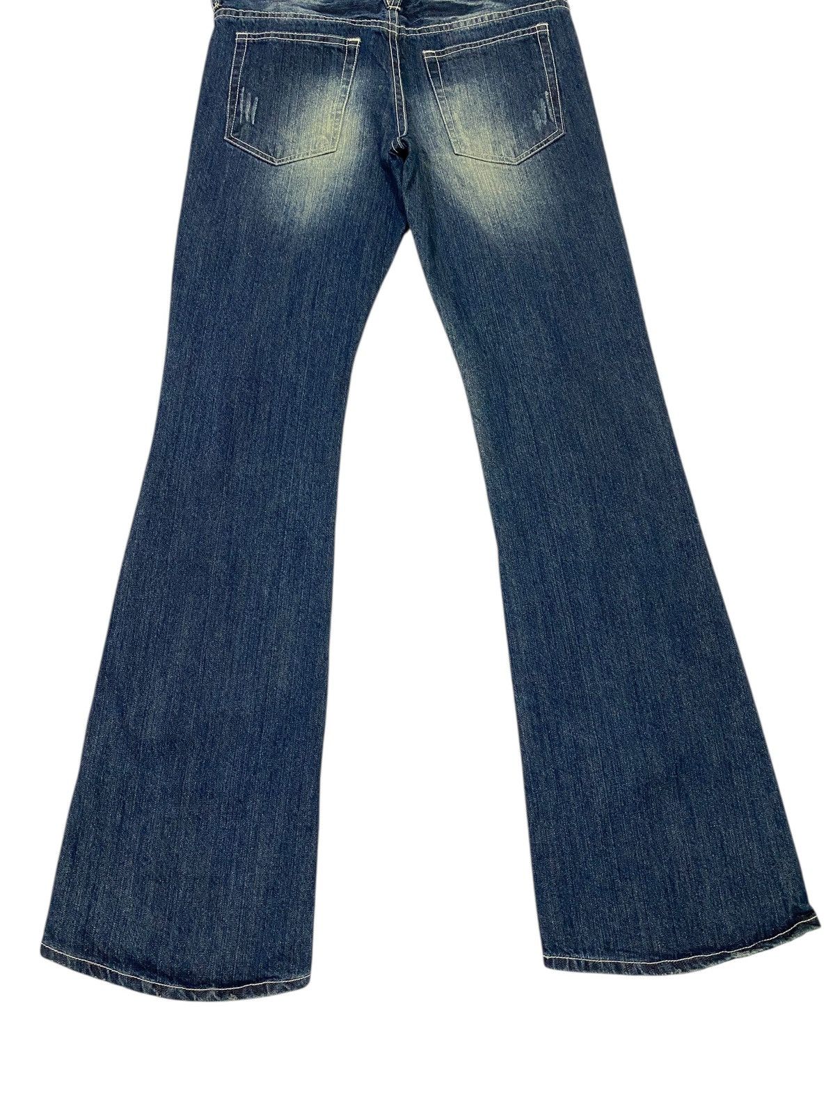 Tornado Mart Japanese brand X ecstrail flare jeans Size US 32 / EU 48 - 7 Thumbnail