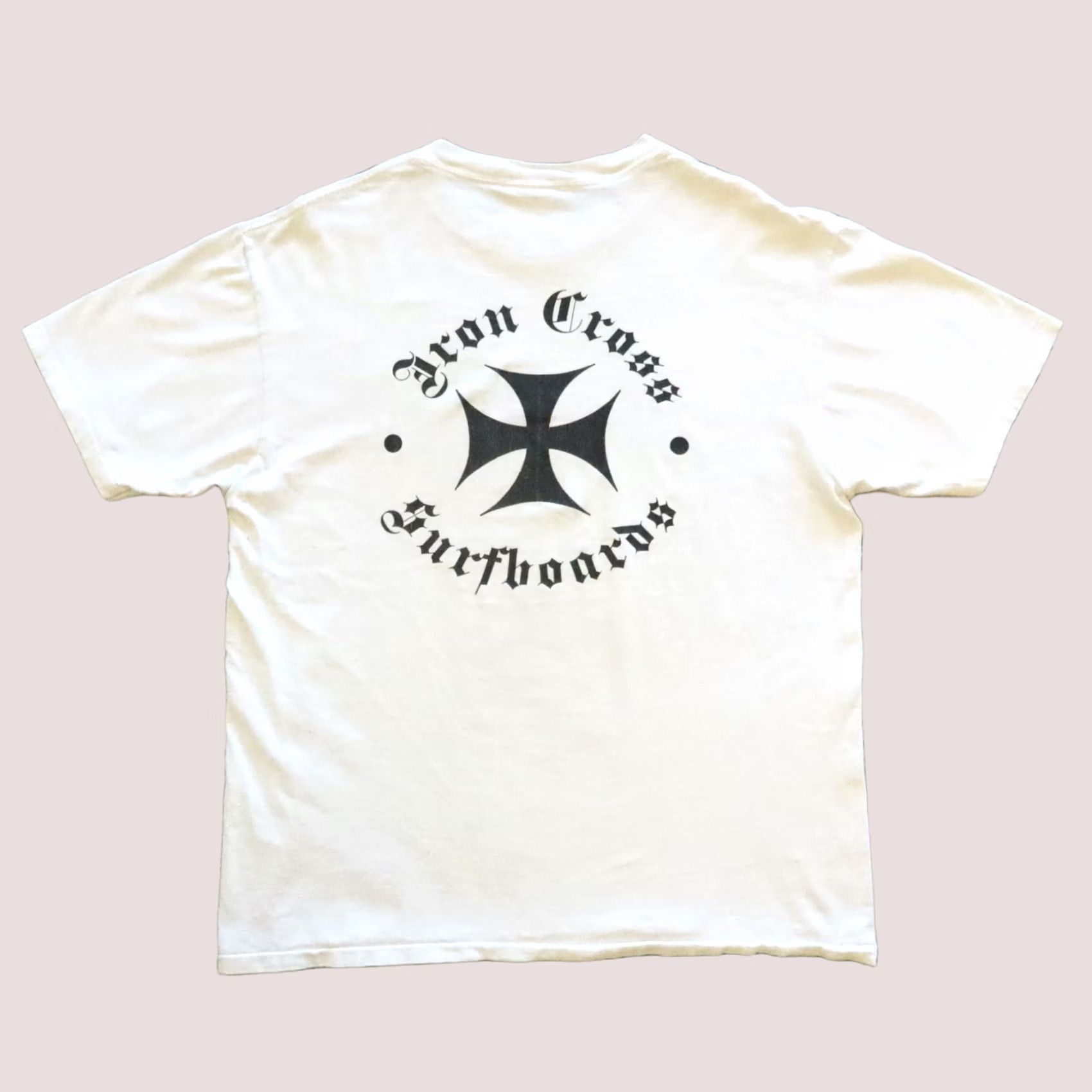 Vintage Vintage Iron Cross Surfboards Tshirt L White Mens Short Sleeve Size L Size US L / EU 52-54 / 3 - 1 Thumbnail