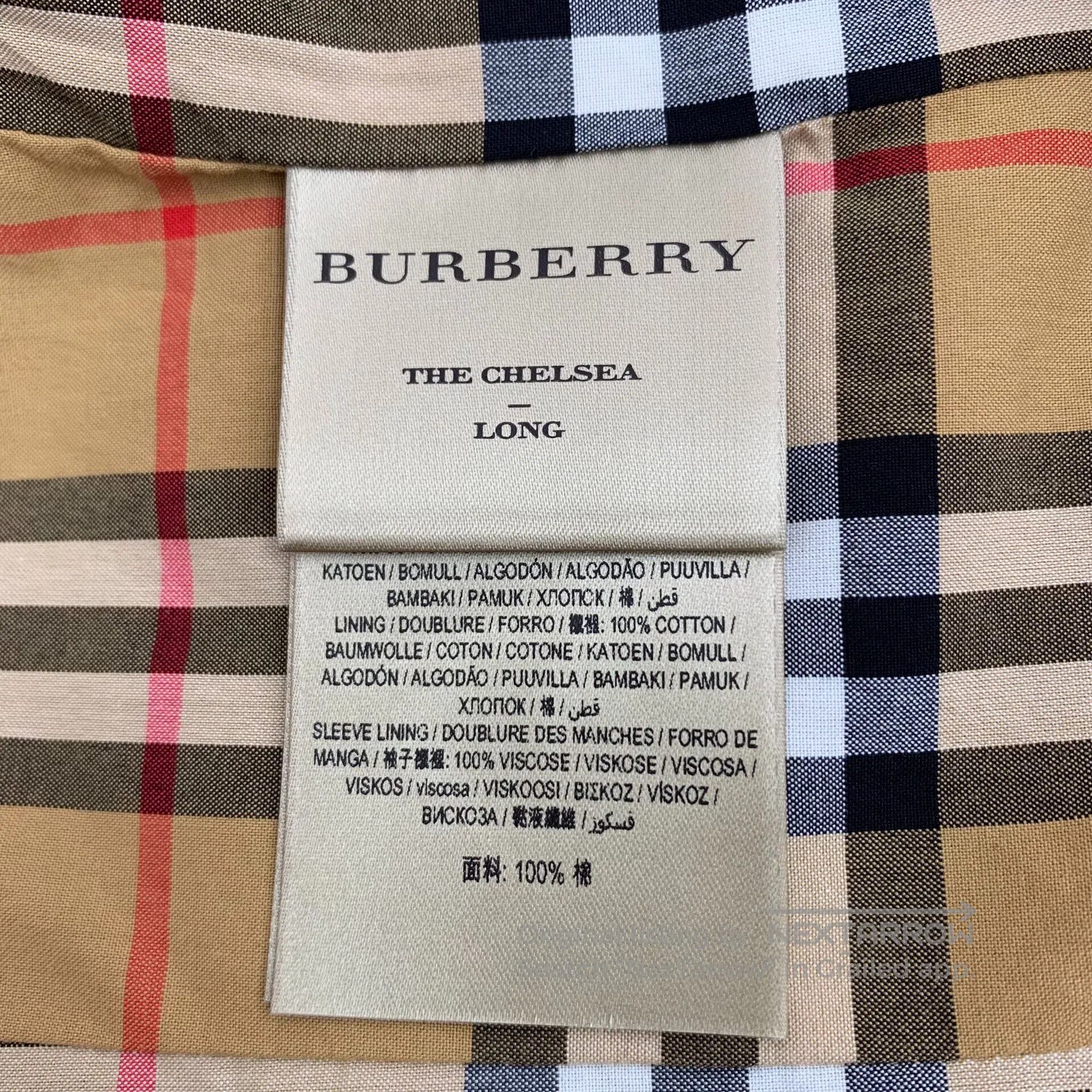 Burberry Burberry Black Cotton Collar Double-breasted Long Sleeve B Size XS / US 0-2 / IT 36-38 - 8 Thumbnail