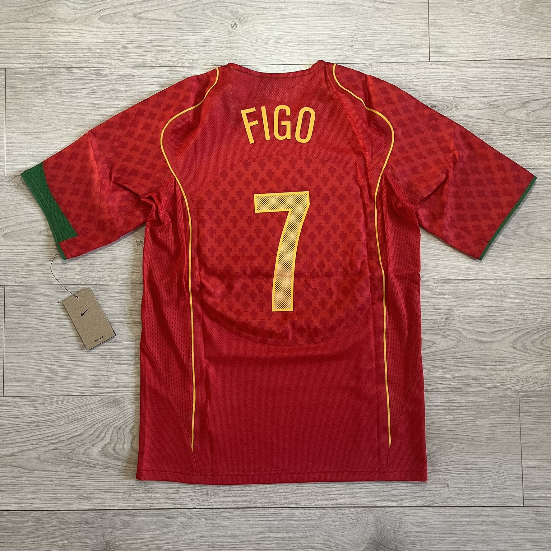 Nike 2004 Portugal Re-Issue Figo 7 Tee