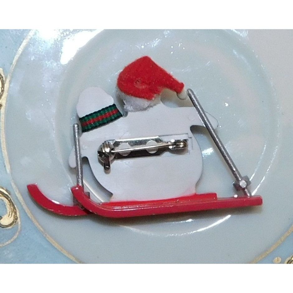 Other Vintage Avon "Hit The Slopes" Holiday Brooch Size ONE SIZE - 3 Thumbnail