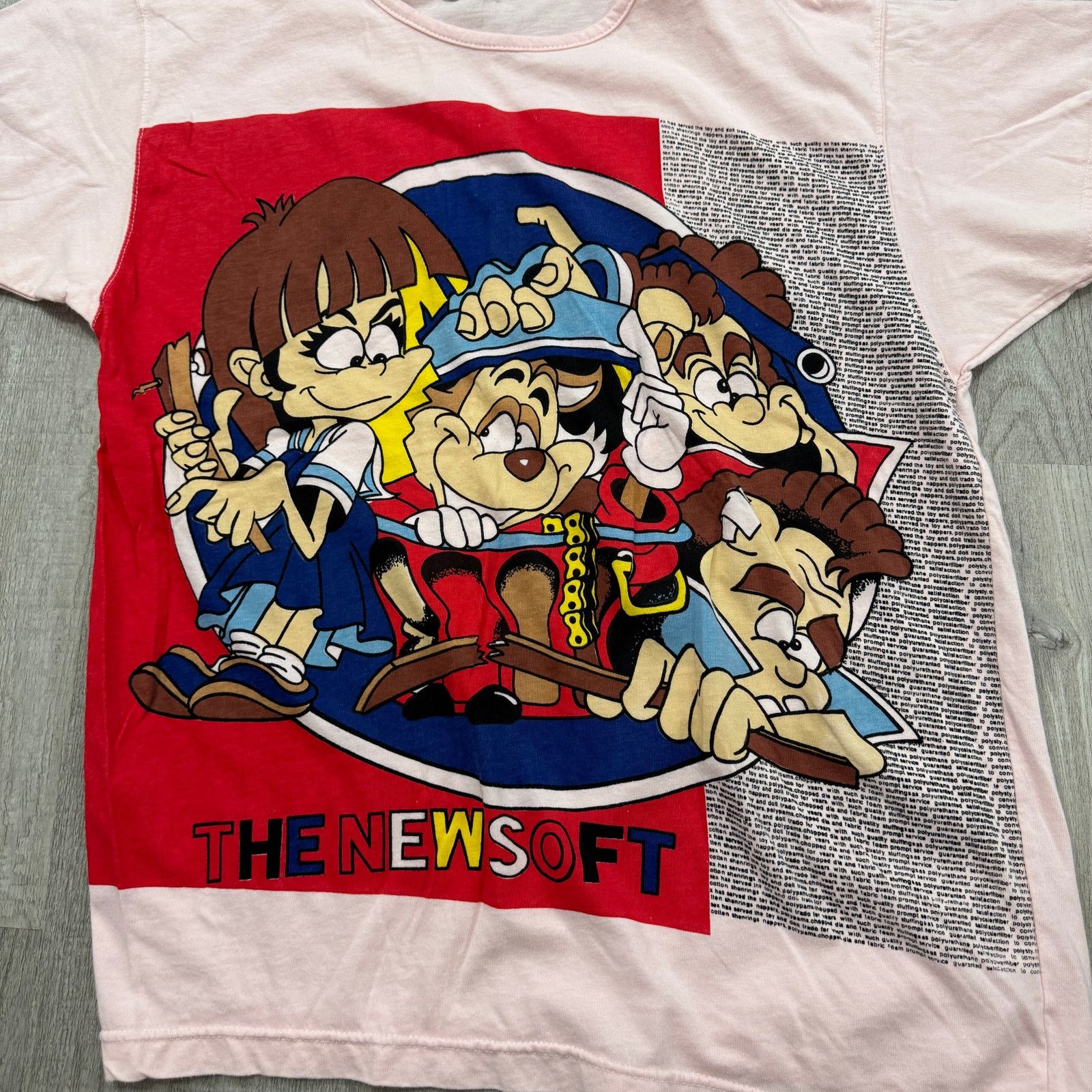 Vintage Vintage Bob Inter Cartoon Shirt Size Small Pink Graphic Size US S / EU 44-46 / 1 - 2 Thumbnail