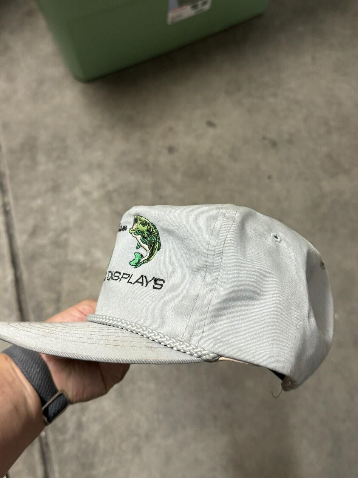 Yupong Vintage 90s Fishing Artec Displays Distressed Hat Size ONE SIZE - 4 Thumbnail