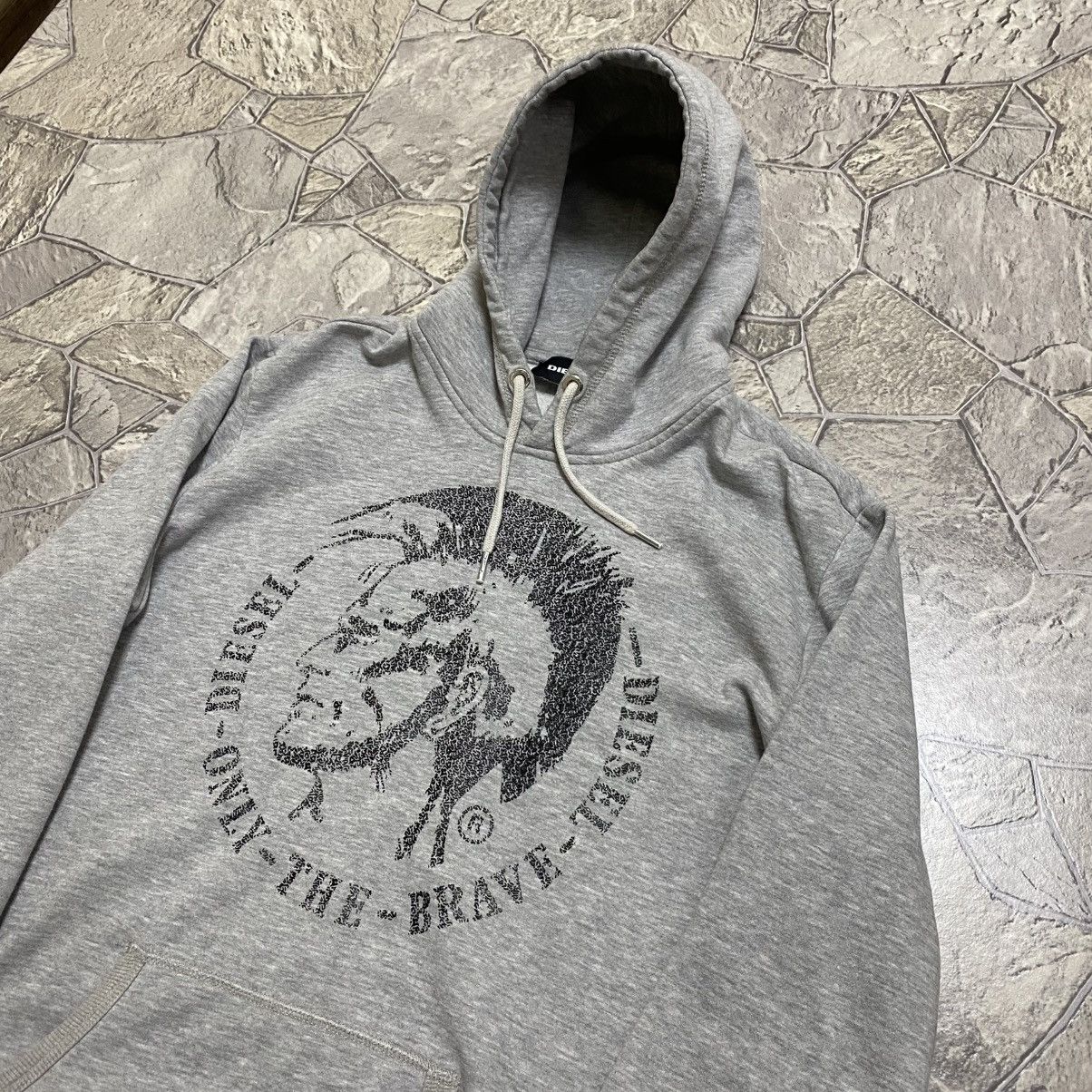 Diesel Vintage Diesel Hoodie Big Logo Men’s XL Size US XL / EU 56 / 4 - 2 Thumbnail