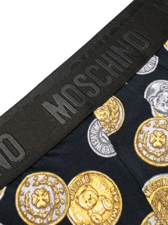 Moschino o1y0225 Size : XS / Logo Boxer in Multicolor Size ONE SIZE - 3 Thumbnail