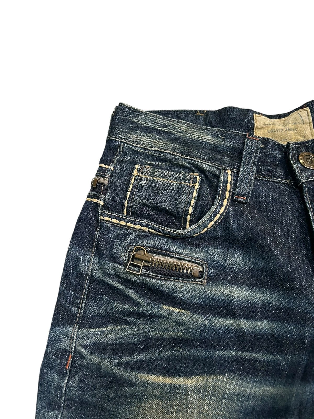 Japanese Brand × Kapital × Vintage Rusty Lolita Japanese Denim Jeans Denim Faded Size US 29 - 15 Thumbnail
