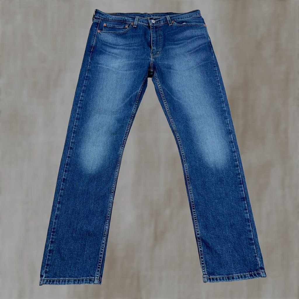 Levi's Levi's Levi's 510 Jeans Men 36x32 Slim/ Skinny Fit Medium Blue Denim Pants Size US 36 / EU 52 - 1 Thumbnail