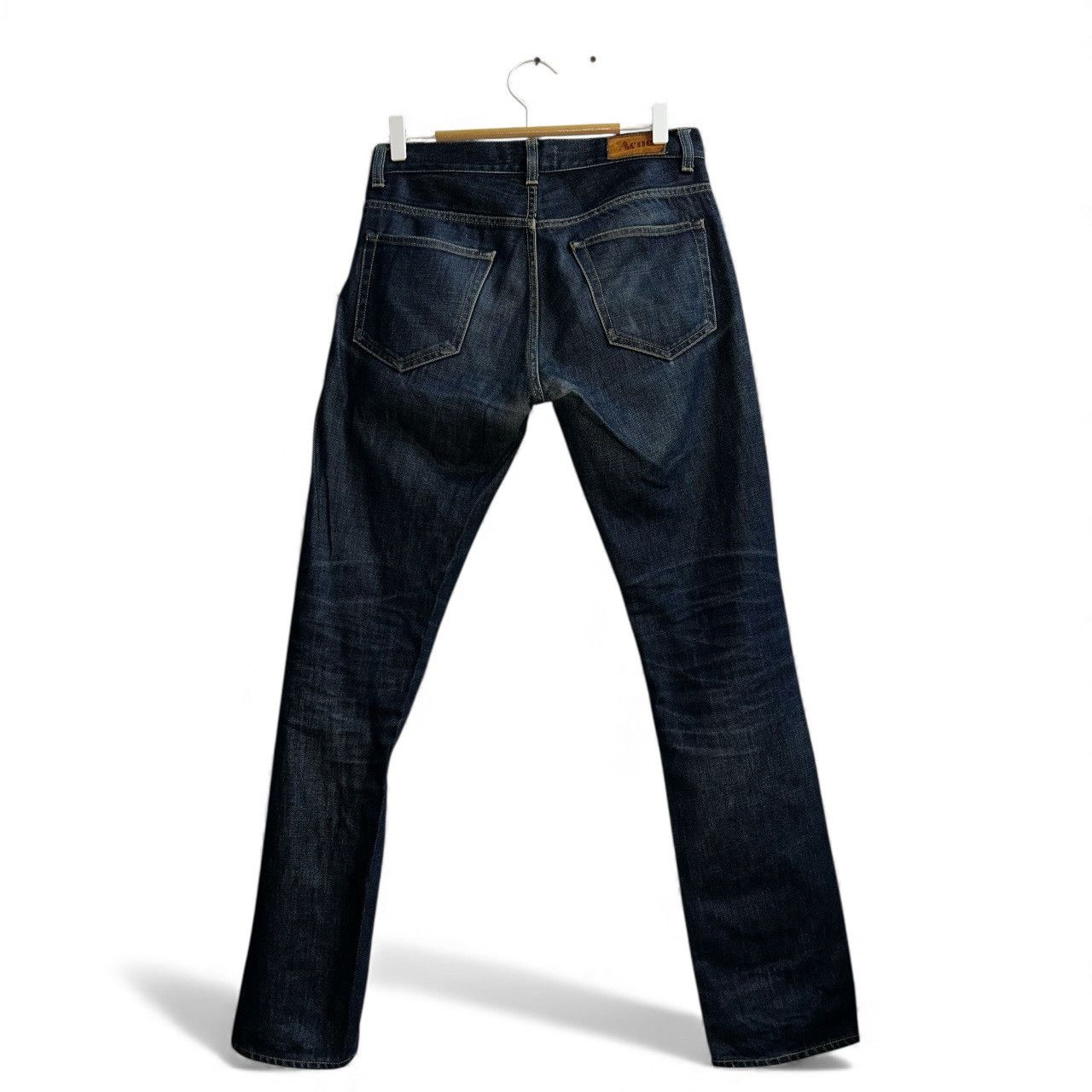 Acne Studios Roc Raw Regular Straight Leg Fit Size US 31 - 3 Thumbnail