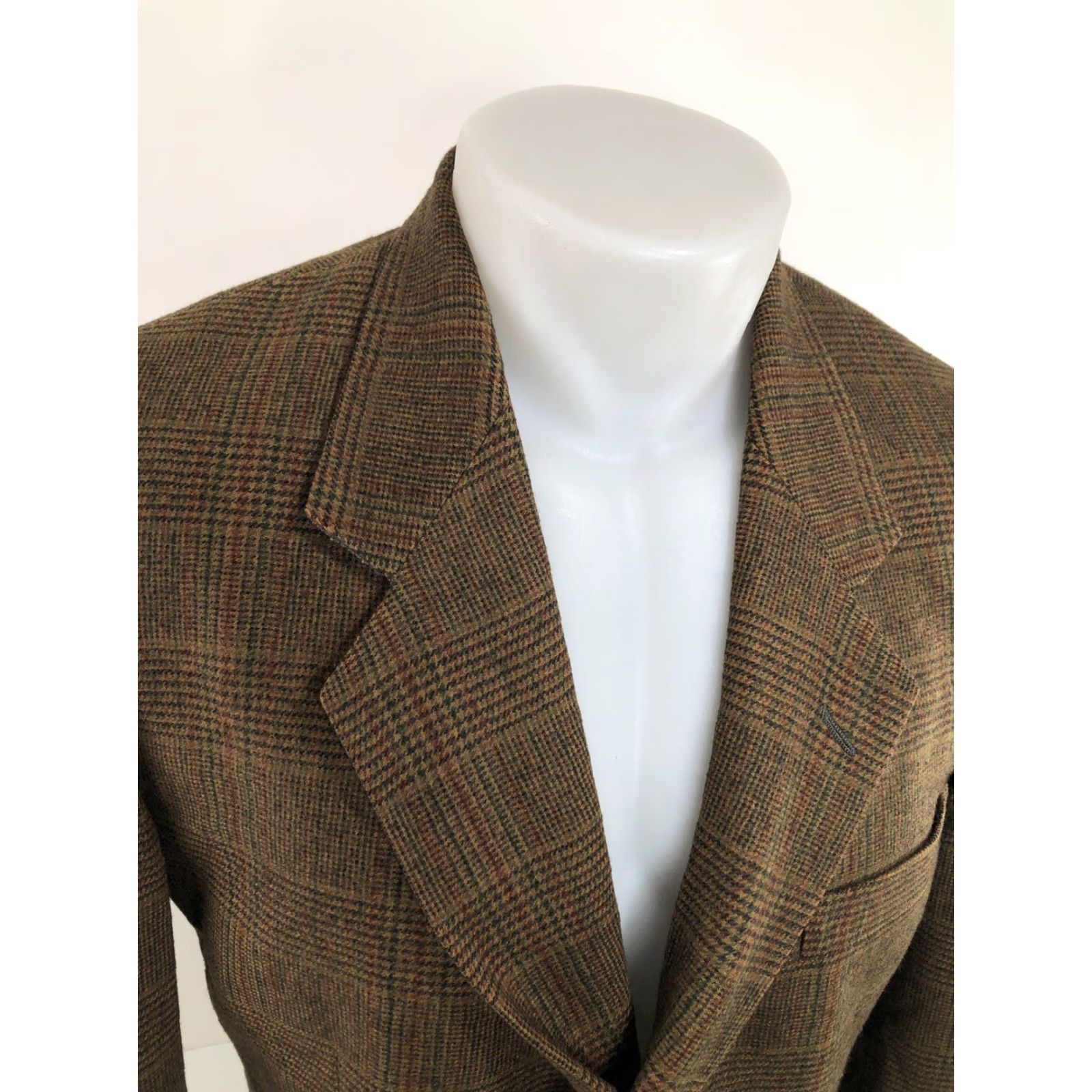 Reiss REISS / LONDON Wool Blazer (40 R) Plaid - EXCELLENT Blazer Mens XX Size 40R - 2 Thumbnail