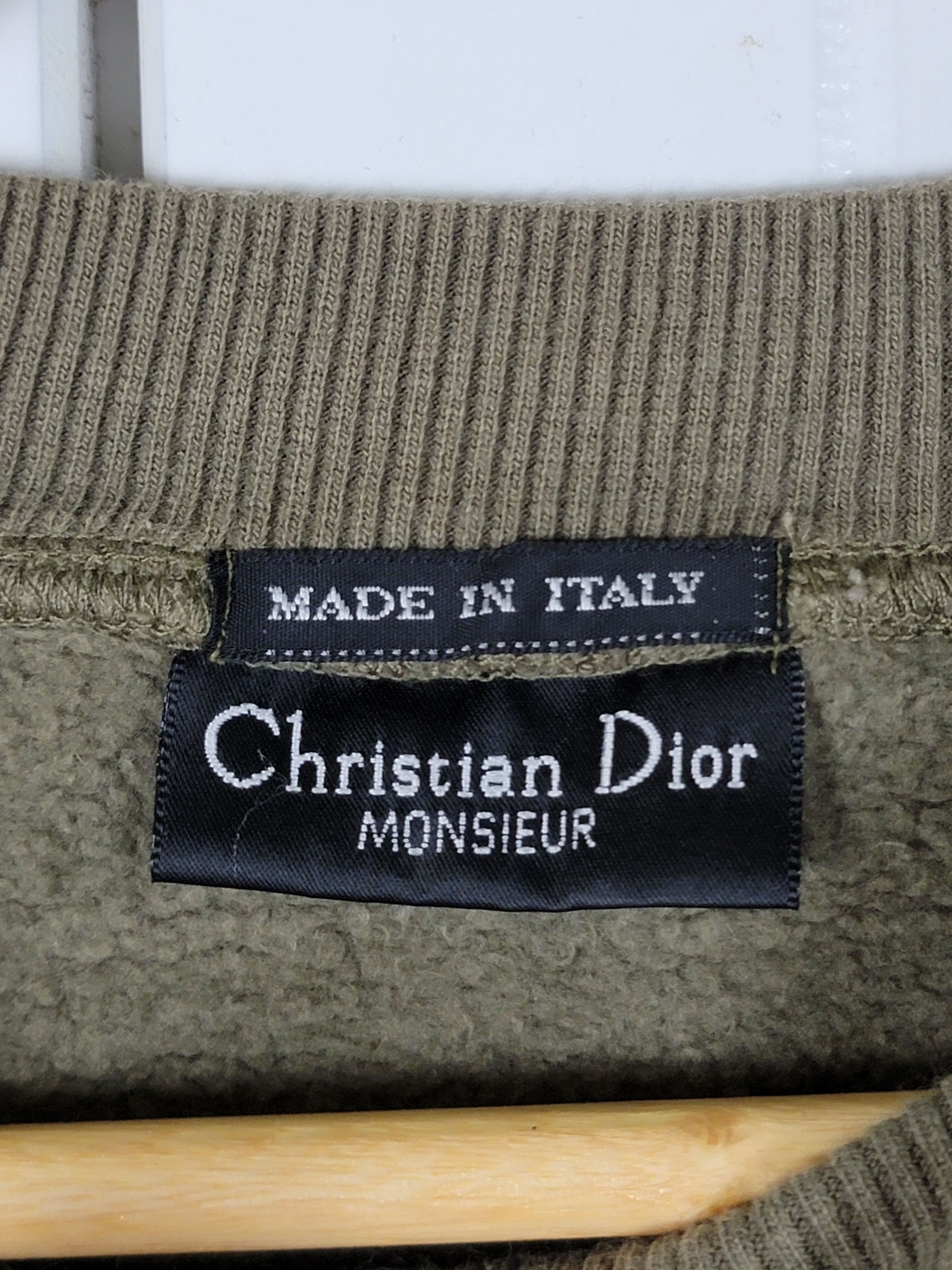 Christian Dior Monsieur × Vintage Vintage Christian Dior Monsieur Crewneck Size US M / EU 48-50 / 2 - 6 Thumbnail