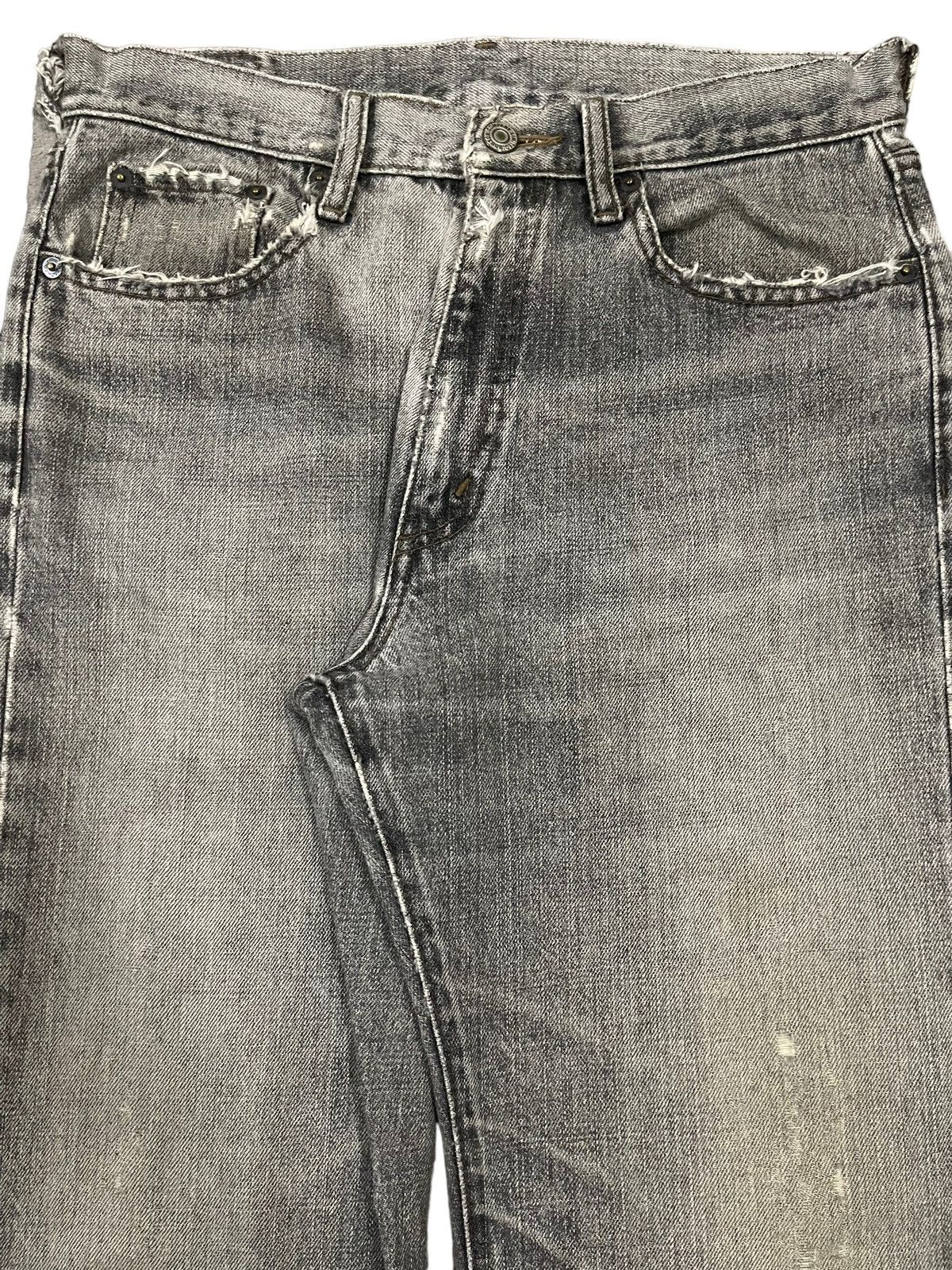 JNCO Vintage Japanese Brand Faded Wash Style Loose Jeans Size US 30 / EU 46 - 4 Thumbnail