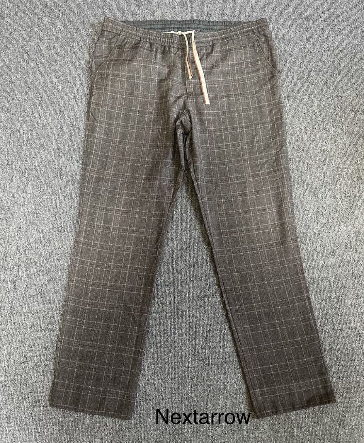 Loro Piana Loro Piana Prince plaid wool trousers casual pants Size US 40 / EU 56 - 1 Thumbnail
