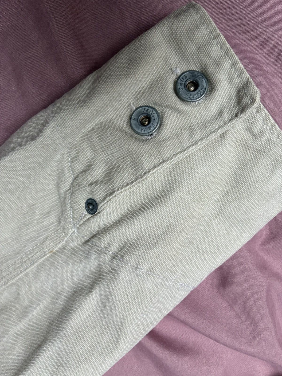 Other TEDDY SMITH TEXTURED COTTON CANVAS CHORE JACKET Size US L / EU 52-54 / 3 - 6 Thumbnail