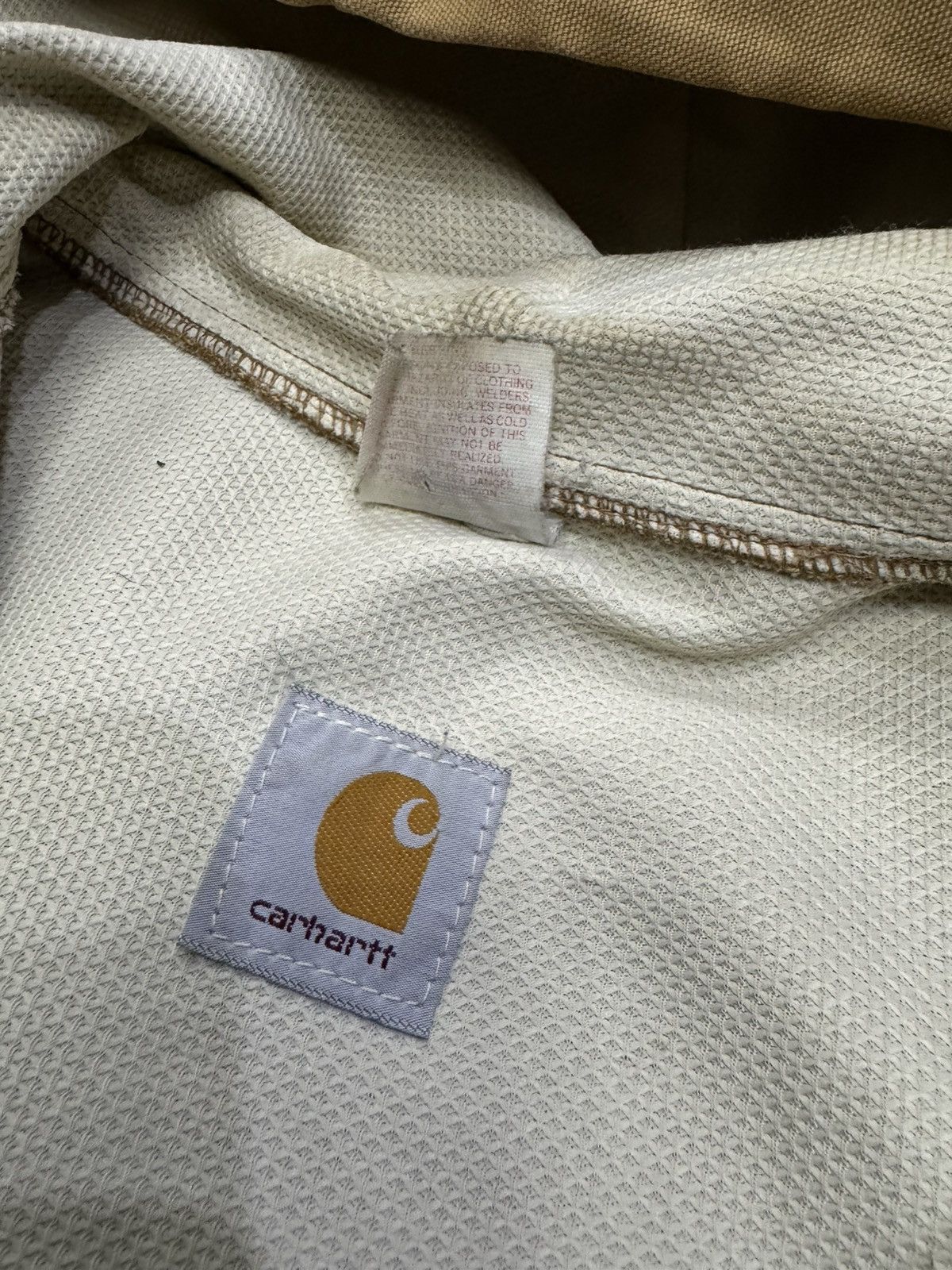 Carhartt VINTAGE 90s CARHARTT CHORE HOODIE INSULATED JACKET Size US XL / EU 56 / 4 - 5 Thumbnail