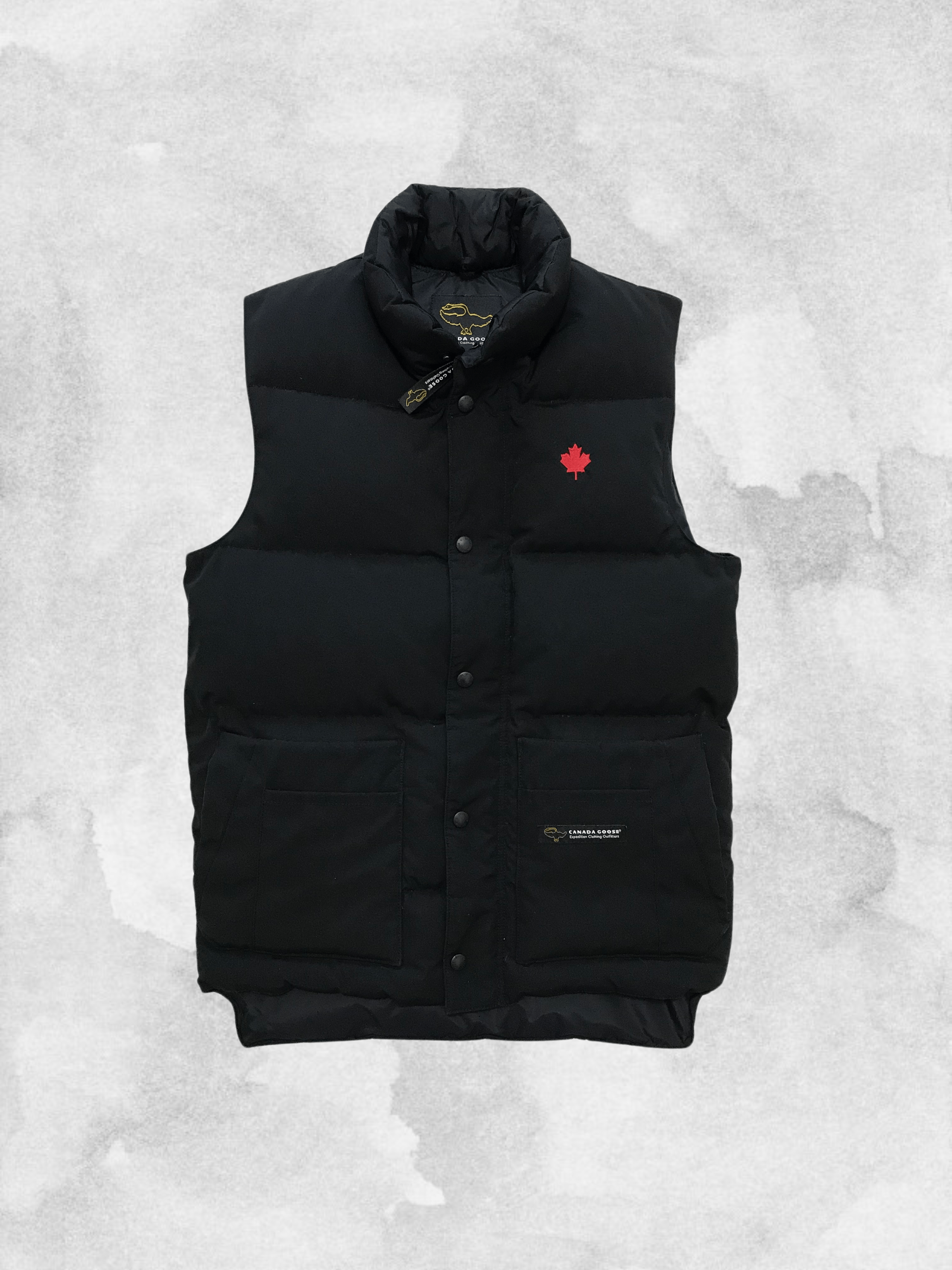 Canada goose 2025 vest maple leaf