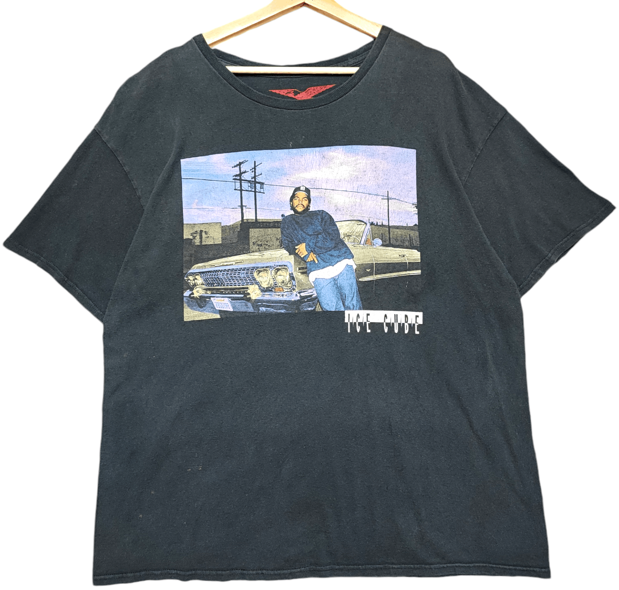 Band Tees × Rap Tees Ice Cube Hip Hop Reprint T-Shirt Size Large Size US L / EU 52-54 / 3 - 1 Thumbnail