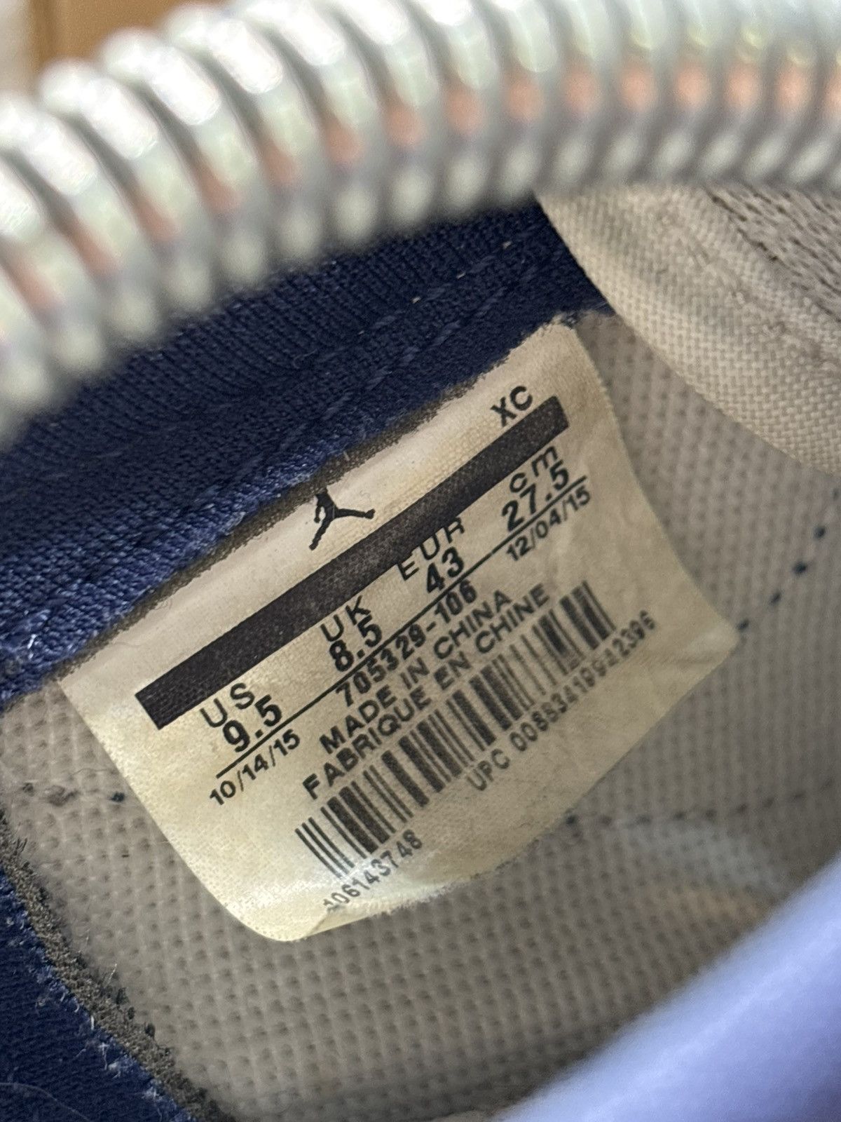 Jordan Brand Air Jordan 1 Low Midnight Navy Size US 9.5 / EU 42-43 - 6 Thumbnail
