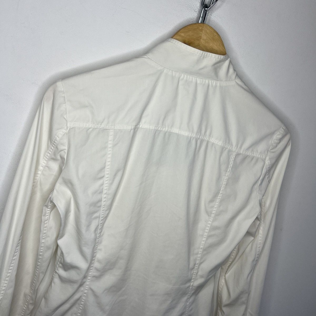 Gucci SS11 Gucci Horsebit Shirt Ecru Size S / US 4 / IT 40 - 10 Thumbnail