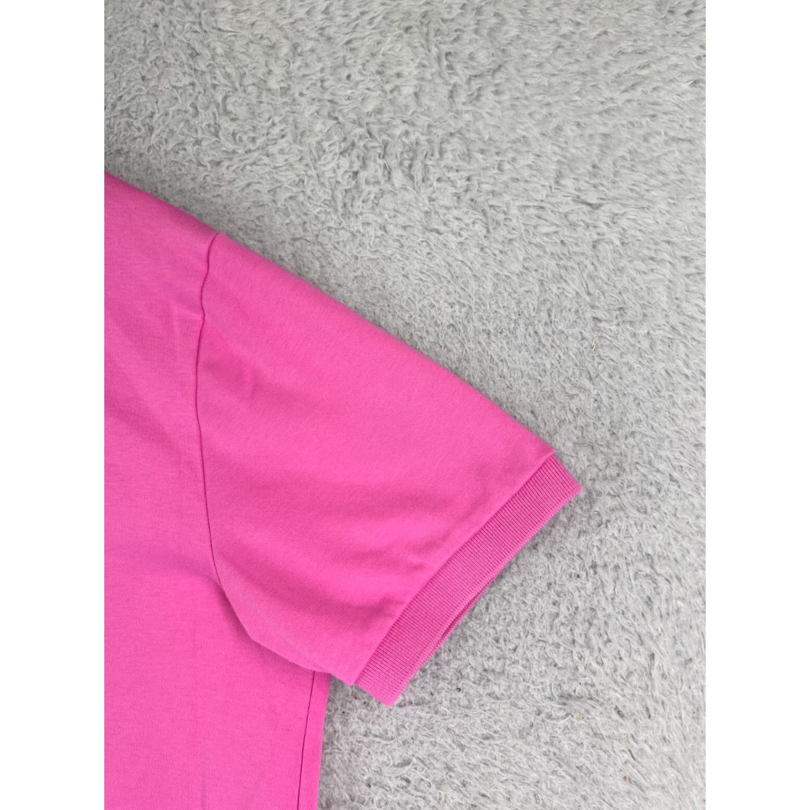 Ralph Lauren VINTAGE Ralph Lauren Polo Shirt Men L Pink 100% Cotton Jersey Polo Golf Classic Embroidered Logo 40 in Chest Short Sleeve Size US L / EU 52-54 / 3 - 2 Thumbnail