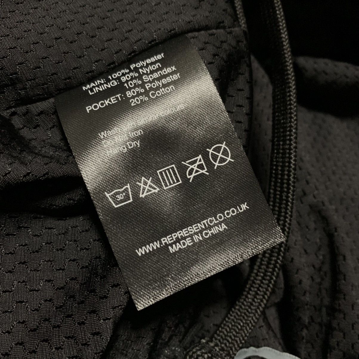 Represent Clo. Represent Small Track Pants Black All Over Logo Bottoms Size US 30 / EU 46 - 9 Thumbnail