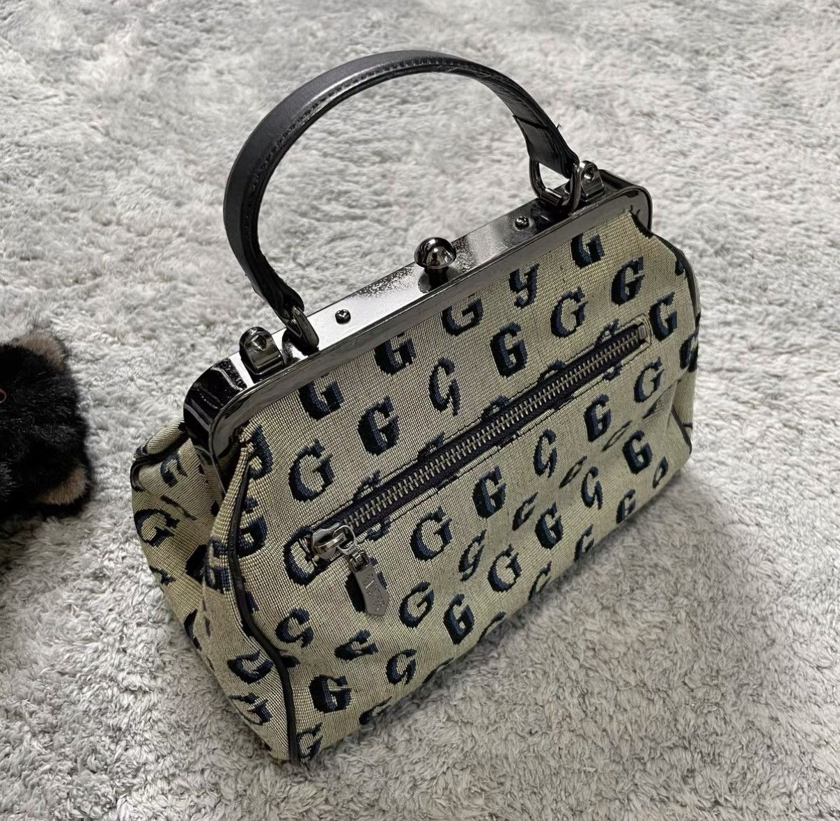 Jean Paul Gaultier Jean Paul Gaultier All-Over Vintage Kiss-Lock Clutch J29 Size ONE SIZE - 3 Thumbnail