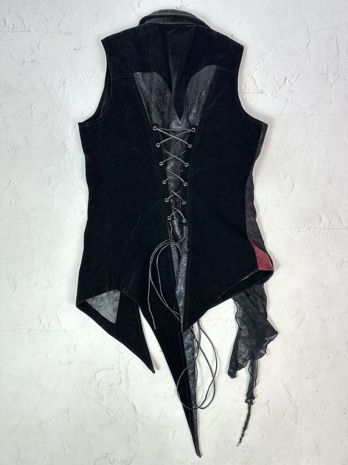 Vintage Vintage Avant-garde style Punk Vest Size M / US 6-8 / IT 42-44 - 6 Thumbnail
