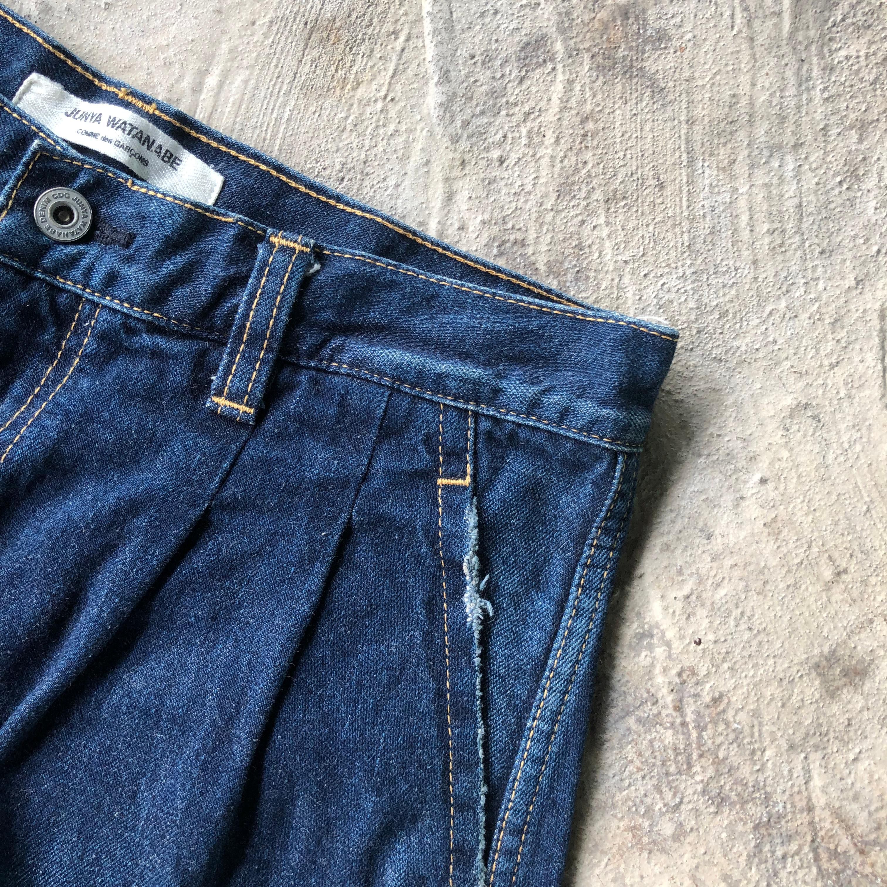 Comme des Garcons × Junya Watanabe Junya Watanabe Distressed Tobi Pants Size US 29 - 7 Thumbnail