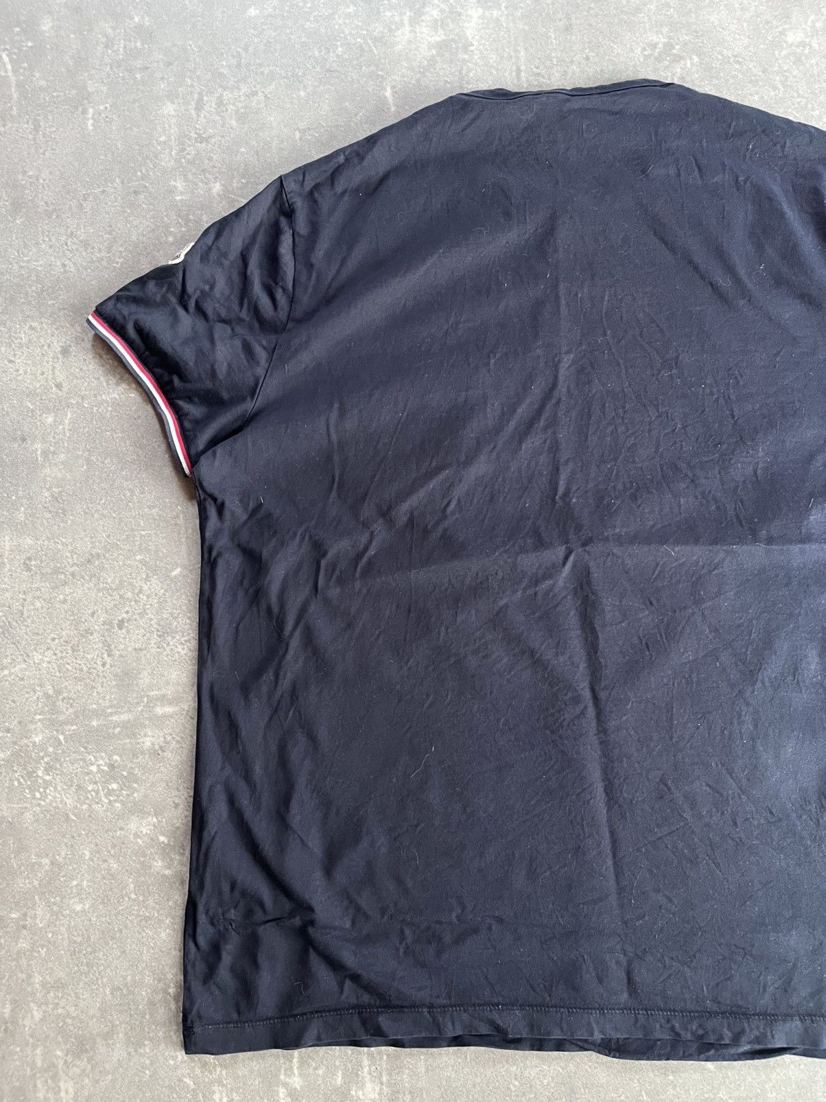 Moncler Moncler Maglia Patch Logo Navy Blue Pocket Tee L XL Size US XL / EU 56 / 4 - 14 Thumbnail