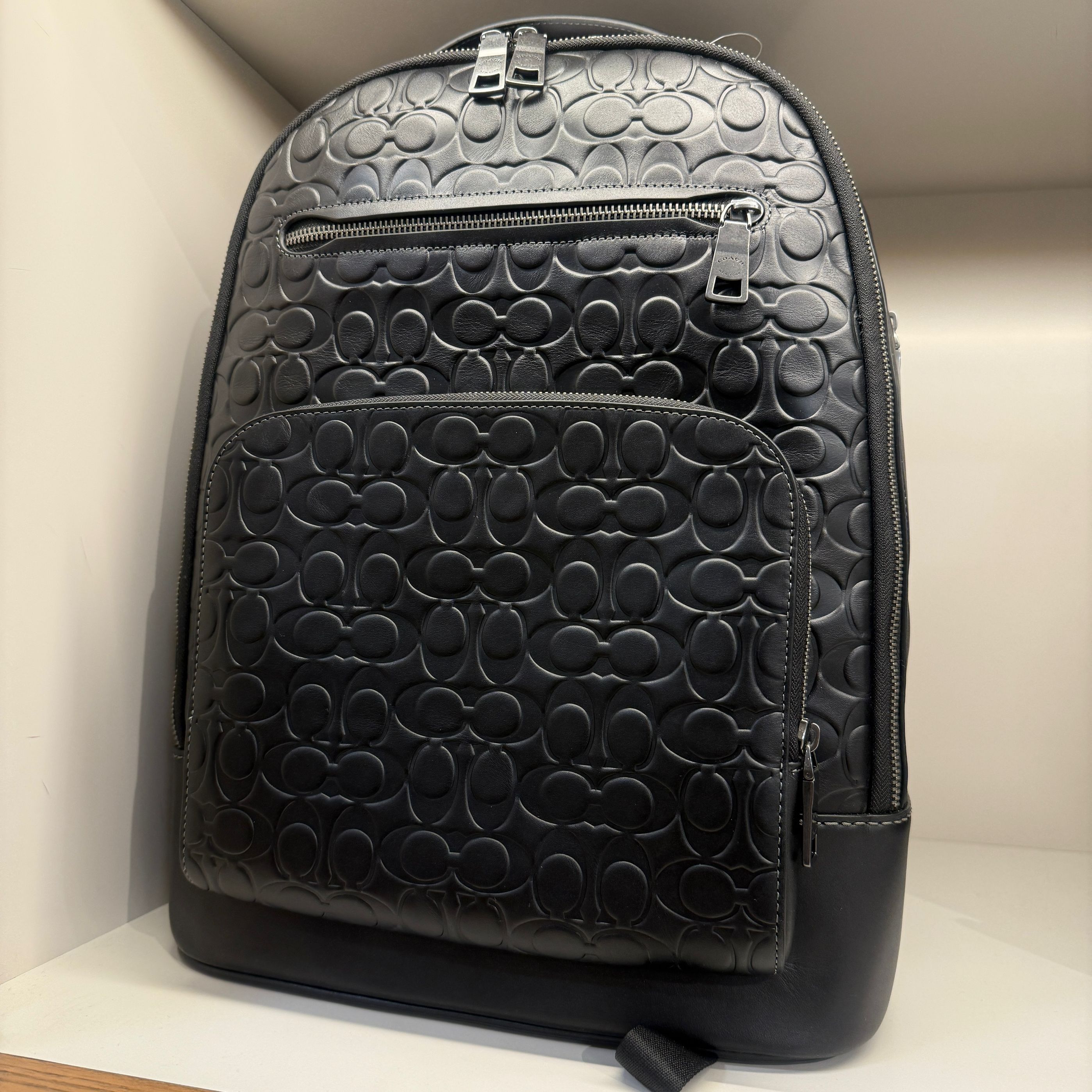 COACH Ethan BP signature backpack. Black Coach coach Ethan Backpack In Signature Leather cy765 | Grailed main image 4