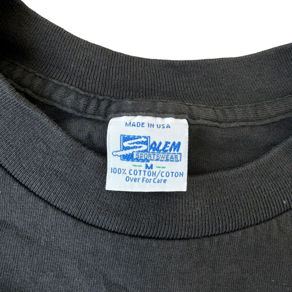 NBA × Salem Sportswear × Vintage RARE 1991 USA MADE SALEM CHICAGO BULLS GRAPHIC TEE SHIRT Size US M / EU 48-50 / 2 - 5 Thumbnail